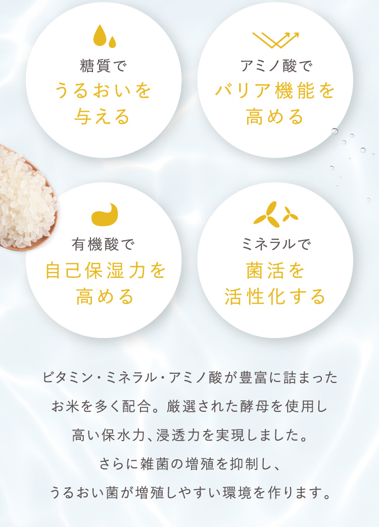 安心して使えるように99%天然由来成分を使用。