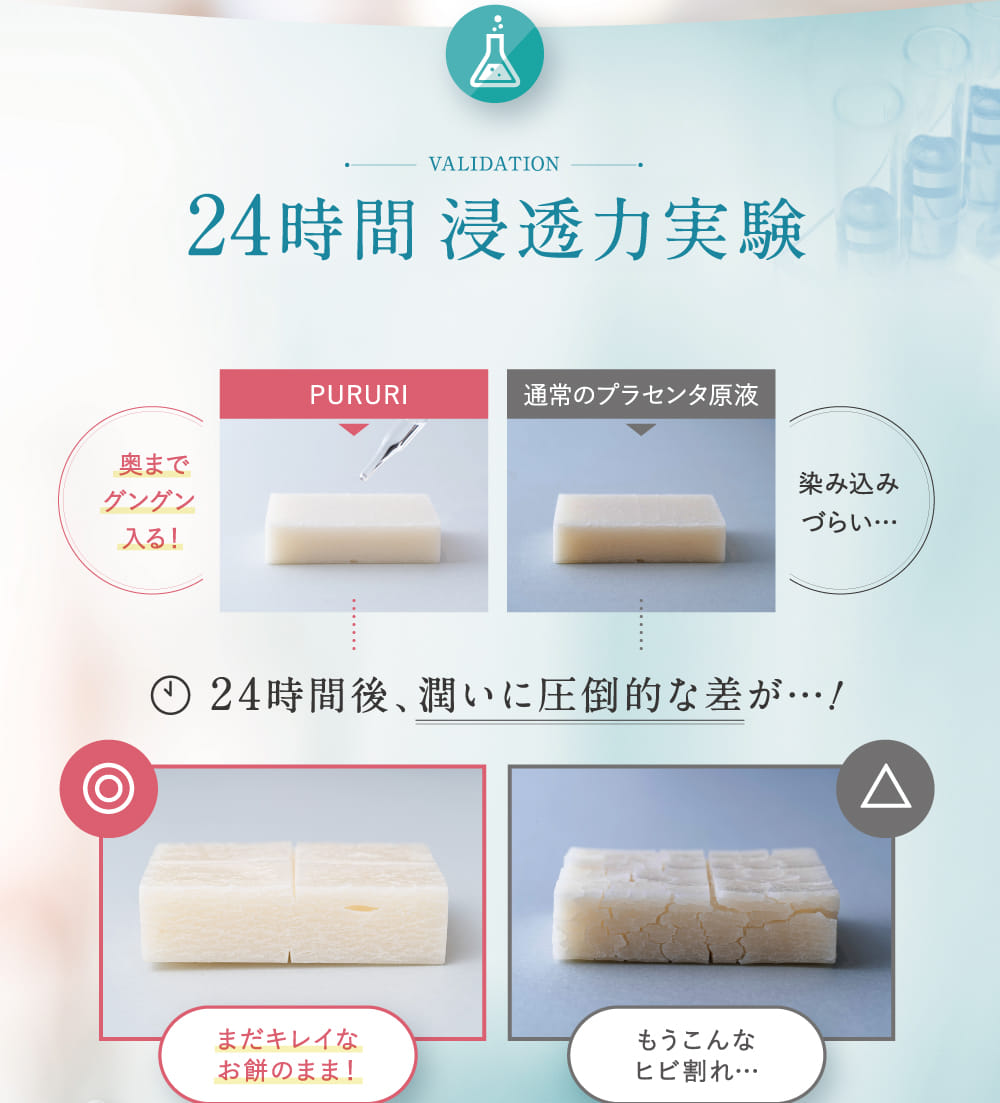 24時間浸透力実験