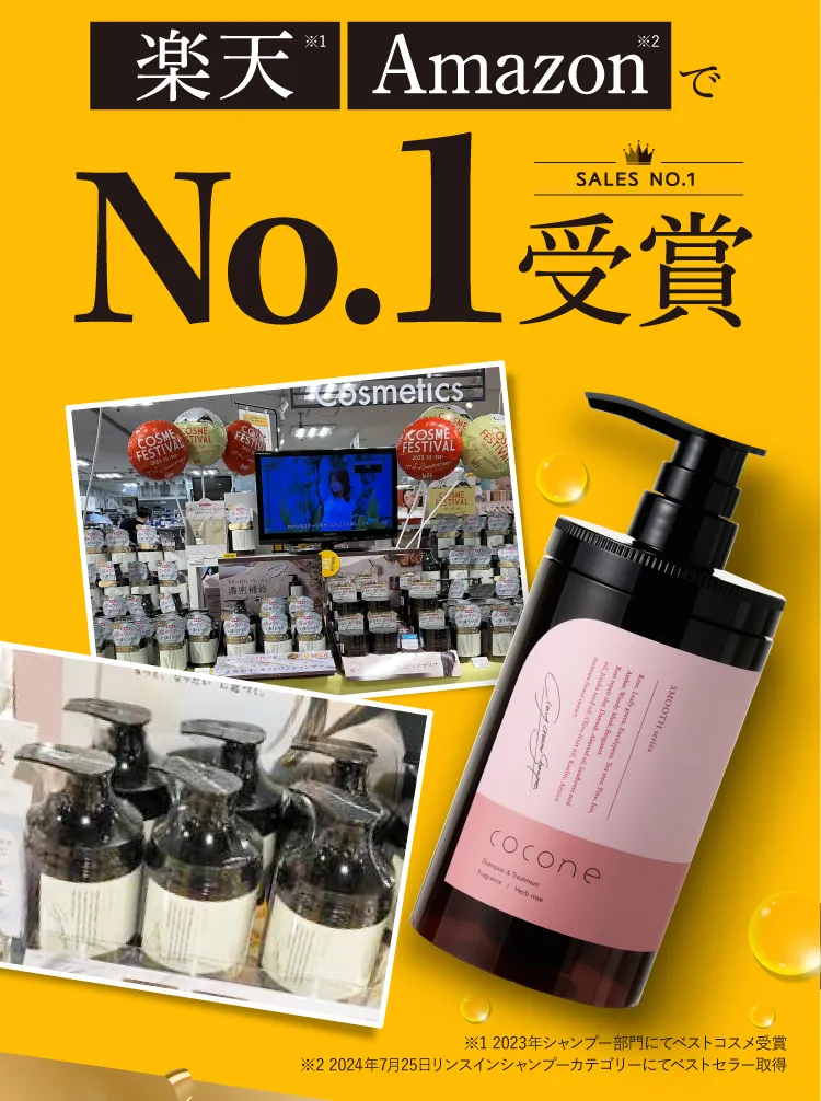 アマゾン楽天No1受賞