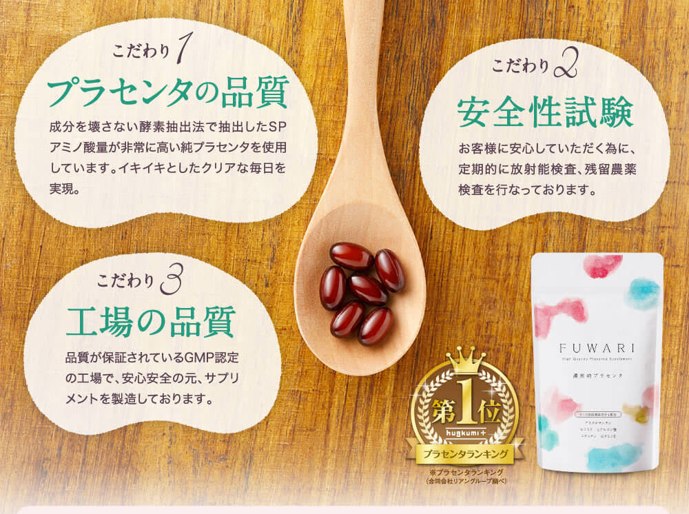 プラセンタの品質と安全性試験