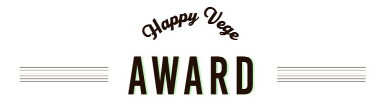 Happy Vege AWARD