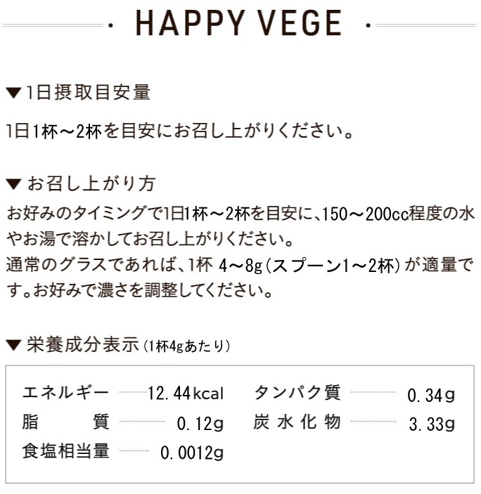 HAPPY VEGE