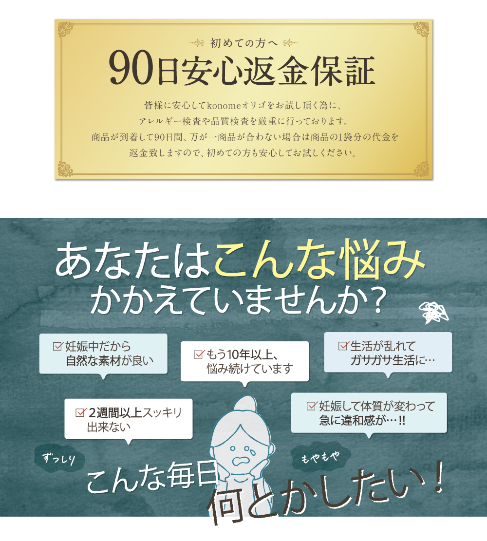 90日返金保証