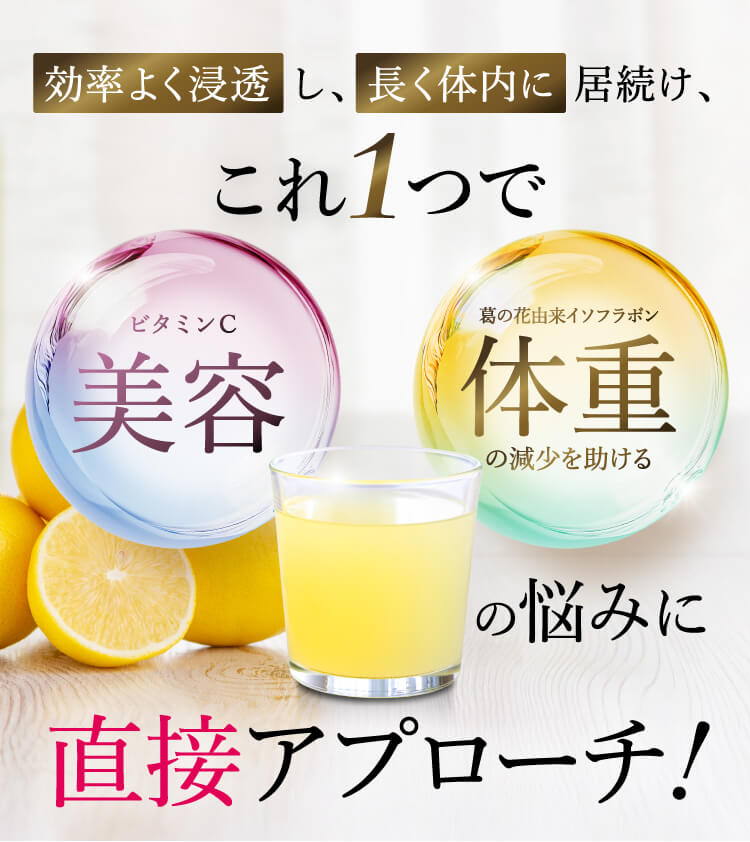 これ一つで体重と美容に直接アプローチ