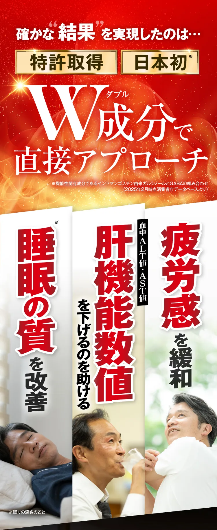 W成分で直接アプローチ