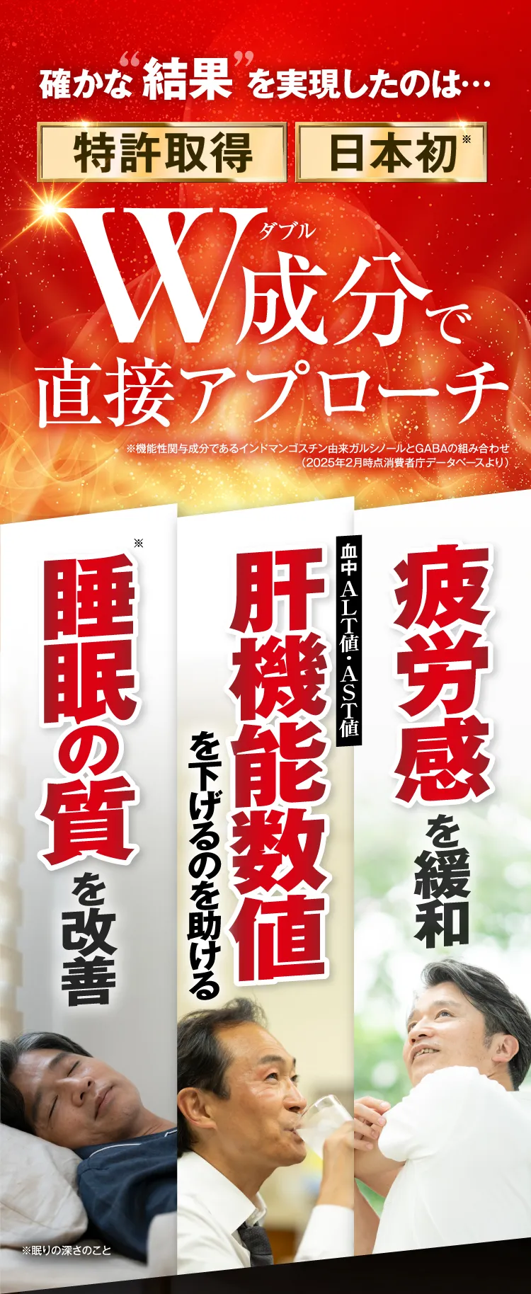 W成分で直接アプローチ