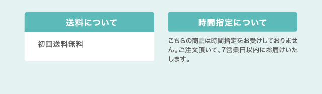送料について